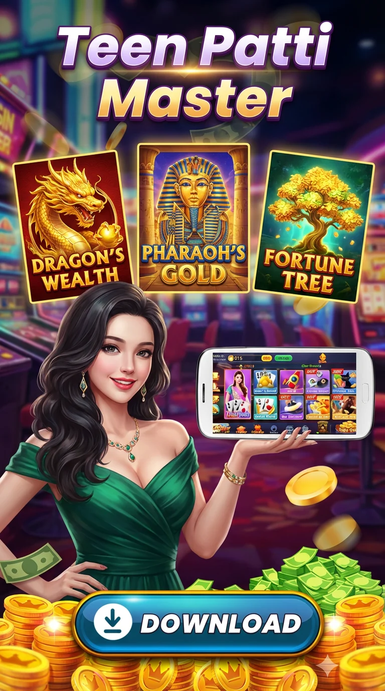 Teen Patti Master game lobby promotional artwork